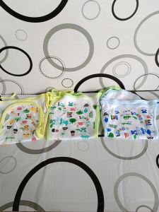 popok bayi kain katun & kain handuk 12 pcs / popok handuk bayi tebal & lembut