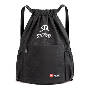 Outdoor Large Capacity Drawstring Bag Backpack Sports Drawstring Lightweight Travel Bag Buggy Bag Gym Bag Training Backpack