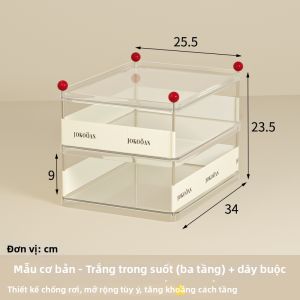 Tổ Chức Bàn Sáng Tạo Đa Lớp Lưu Trữ Tài Liệu A4 Kệ Trượt