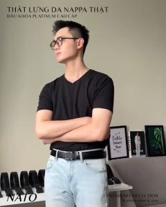 Thắt Lưng Nam AP Khóa Tự Động Da Bò Thật Cao Cấp Dây Nịt Khóa Tăng Đẹp Sang Trọng Công Sở Thời Trang Đi Làm Học NATO