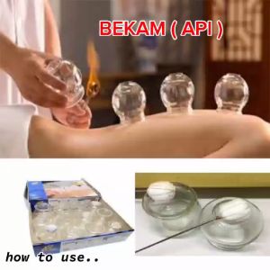 BEKAM SET CUPPING HIGH QUALITY FOR EXTERNAL USE HEALTH & BEAUTY