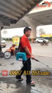Bình xịt thuốc mini chạy pin 5lit Turbo TB05 tại Hà Nội
