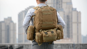 Backpack กระเป๋าเป้ทหาร กระเป๋าแบ็คแพคทหารตั้งแคมป์เดินป่า กระเป๋าเป้สะพายหลัง กระเป๋าปีนเขา ระบายอากาศ มีสนดุลย์สูงยืดหยุ่นสูง แข็งแรงทนทาน