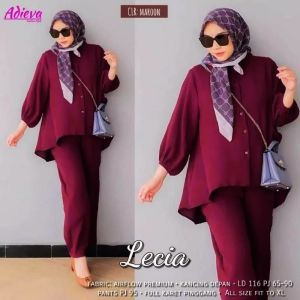 setelan cringkel model LECIA