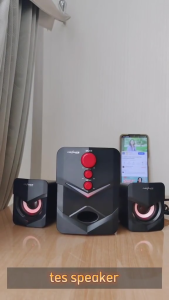 Salon Bluetooth Full Bass ADVANCE CLS 201 BT Multimedia Aktif 2.1 Stereo Music Box Speaker Bluetooth Full Bass Subwoofer Speaker Aktif Super Bass Subwoofer Full Bass - Speaker Aktif Portable Advance CLS 201BT Bisa Sambung Ke Hp laptop PC Mp3 | Gallery