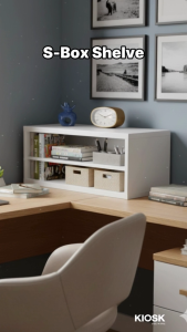 [จัดส่งพร้อมติดตั้งฟรี] KIOSK ตู้เก็บของรุ่น S-box 1แผ่นชั้น (88 x 44 x 40.7 cm.)