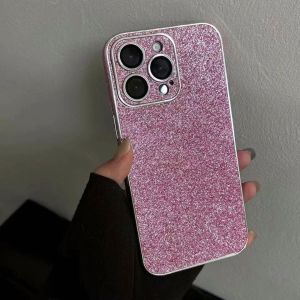 Luxurious Sparkling Phone Case for  16Promax 15Pro New Model 14 Anti-Fall Protection for Men And Women Elegant Minimalist Design