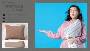 Sarung Bantal & Guling Set motif Embos/Premium Elegan LP