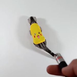 Áo thun ba lỗ mùa hè co giãn thoáng mát in hình hoạt hình cho chó mèo thú cưng - Đen Ta Pet shop