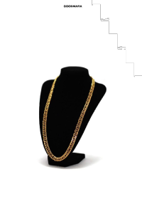 Necklace GM japann cut 24 inches color goldd look