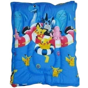 ที่นอนปิคนิคเด็กอนุบาล (รุ่นหนานุ่มพิเศษใย3ชั้น)มีระบายรอบสวยงามพับเก็บได้มีสายสะพาย ไปโรงเรียน