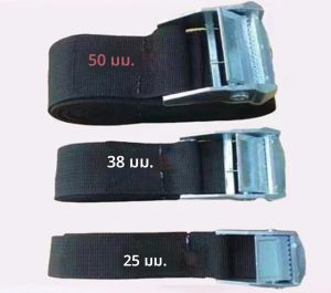 เชือก Strong Ratchet เข็มขัดหัวเข็มขัดสีดํา Tie-Down เข็มขัดสายรัดสินค้าสําหรับรถยนต์รถจักรยานยนต์จักรยานหัวเข็มขัดโลหะ