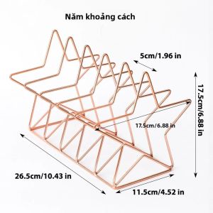 Giá Đỡ Bằng Kim Loại Bằng Thép Không Gỉ Giá Đỡ Sách Đa Chức Năng Cho Ảnh Di Động Sách Tạp Chí - Giá Đỡ Trưng Bày Để Bàn Văn Phòng