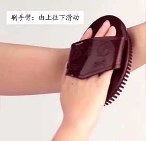 Dụng cụ massage bàn chải massage đả thông kinh lạc đồ massage body bụng cổ vai gáy toàn thân