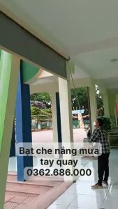 Bộ Linh kiện tay quay bạt cuốn bạt mái hiên(phụ kiện lắp ráp)
