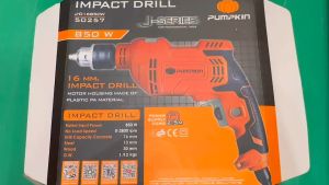 pumpkin สว่านกระแทก สว่านไฟฟ้า 2 ระบบ เจาะธรรมดา เจาะ รุ่น J-D16850W ( 50257 ) 850W ของแท้