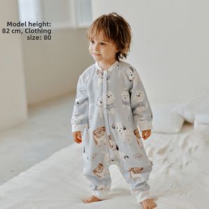 OAK FAMILY | Four Seasons Bamboo Cotton Muslin Anti-Kick Sleep Sack