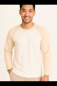 Clark Raglan Long Sleeve Shirt for Men/Women Stretchable cotton & Comfy Fit with sizes