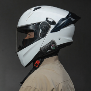 AIS | Anti-fog Double Lenses Helmet with Bluetooth 3C