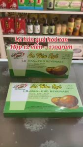 La Hán Quả Hòa Tan Hán Linh (Hộp 12 gói nhỏ gói 2 viên)