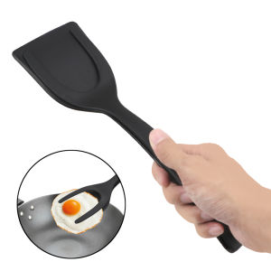 2 in 1 Multi-function Pizza Steak Flip Shovel Frying Egg Spatula Non-Stick Fried Egg Turners