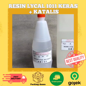 Resin Bening Lycal Lical 1011 Keras Hard  1 Kg