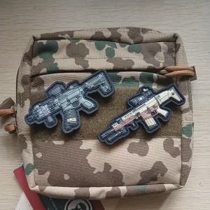 Patch_velcro PVC súng các loại dán ba lô nón quần áo túi xách