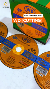 Batu Gerinda 4 Inch WD 1 DUS 20 Potong 105 X 1.2 Mata Cutting Wheel 4\"