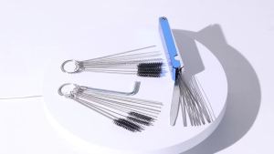 EELHOE | 1 Set Carburetor Carbon Dirt Jet Remove Cleaning Needles Brushes Cleaner Tool For Automobile Motorcycle ATV Welder Carb Chainsaw