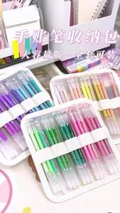Borrence | Túi Đựng Bút Nhiều Lớp Languo Túi Đựng Bút Gel Di Động Dành Cho Kế Toán Và Dụng Cụ Sắp Xếp Văn Phòng Phẩm Có Thể Chứa 36/108 Cây Bút