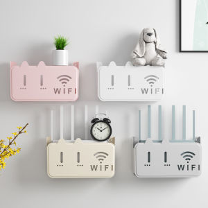 Drill-Free Cable Organizing Shelf