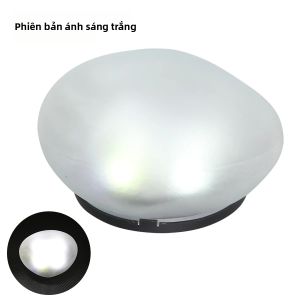 Đèn Chiếu Sáng Mặt Đất Năng Lượng Mặt Trời 4 LED Đèn Sân Vườn Ngoài Trời Đèn Cảnh Quan Sân Cỏ Không Dây Sử Dụng Năng Lượng Mặt Trời