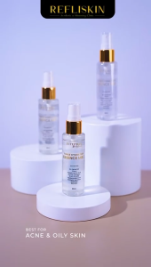 Refli Toner Essence Face Mist 100ml - Mengatasi Kulit Sensitif - Melembabkan - Meredakan Iritasi - Ratu Kosmetik Online