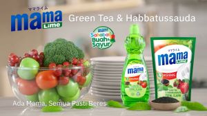 Mama Lime Sabun Cuci Piring Green Tea Pouch 680ml