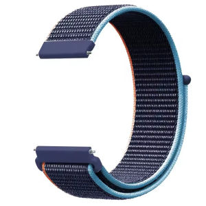 20mm 22mm Smart Watch Strap for Amazfit Balance 2 GTR4 3 2/ bip 6 5 U S Nylon Loop Bracelet Samsung/huawei/amazfit gts 4-2 mini