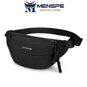MENSPE Men Women Bag Waterproof Chest Pack Multi-layer Chest Bag Crossbody Pack Zipper Waist Sports Bag Street Shoulder Bag Messenger Bag Travel Bag for Running or Business