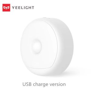 YEELIGHT | Yeelight LED Motion Sensor Night Light Rechargeable Warm Light Smart Home Lamp for Bedroom Wardrobe Corridor Kitchen Aisle