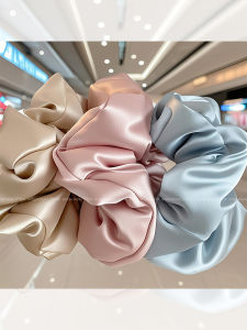 PINK EMPRESS | Sleep-friendly Hair Tie Satin Elastic Band