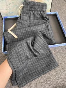 Quần Dài Nam Cleanfit Kẻ Sọc Xám Mùa Hè Mỏng Rộng Rãi Quần Dài Ống Đứng Quần Dài Ống Rộng Quần Dài Thường Ngày Quần Dài Thoải Mái