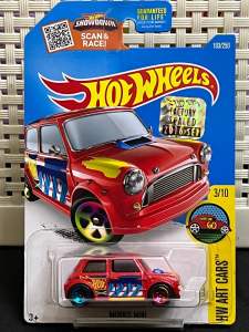 Hot Wheels Art Cars Morris Mini