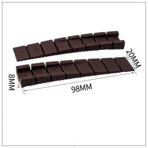 10pc Safety Door Stop Block Plastic Door Stopper Anti-collision Door Rear Retainer Impact Stopper For Home Office Hardware Tools