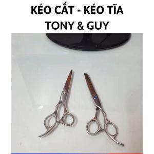 Kéo cắt tỉa tóc TONI&GUY Dùng cụ hớt tóc chuyên nghiệp sắn bén có răng cưa .