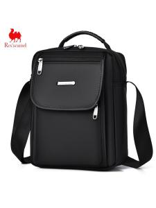 กระเป๋าสะพายข้างผ้าอ็อกซ์ฟอร์ดความจุขนาดใหญ่สำหรับผู้ชาย ป้องกันน้ำ กระเป๋าใส่โทรศัพท์มือถือแบบสะพายไหล่ข้างเดียว กระเป๋าสะพายข้างแบบลำลอง