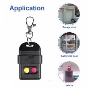 KEBIDU | KEBIDU 433Mhz 330mhz 8 Dip Smart Copy Remote Control Fixed Code 2 CH Duplicator For Gate Garage Door Opener or Alarm System