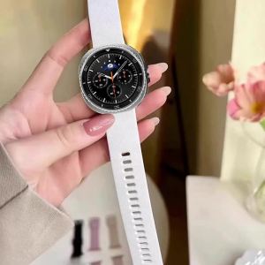 Magnetic Silicone No Gaps Sport Band for Samsung Galaxy Watch 9 8 40 44mm Smartwatch Bracelet Band for Galaxy 8 Classic 46mm
