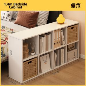 ZHUOHE | 8-Cell Floor-Standing Cube Bookshelf Room Divider Storage Cabinet for Bedroom