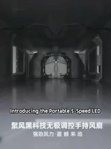 พัดลมขนาดเล็กขนาดถือได้ไร้ใบพัด8000มิลลิแอมป์ต่อชั่วโมงพัดลมเทอร์โบชาร์จได้ความเร็วสูงแบบพกพาพร้อมเกียร์100เงียบมากพัดลมไฟฟ้าชาร์จไฟได้อย่างแข็งแกร่ง