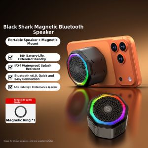 Black Shark | Magnetic Speaker Bluetooth Waterproof Portable