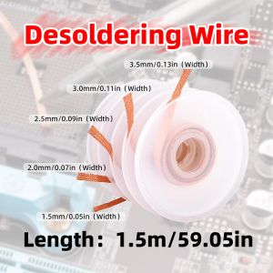 suction wire BGA pad cleaning tin suction tape substrate maintenance  tin removal and removal