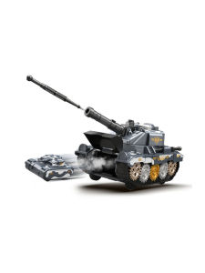 Artificial Inertial Press Catapult Gear Tank Firing Shell Military Model Kids Toy Birthday Gift
